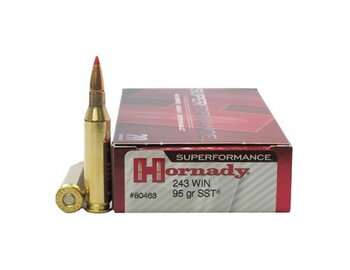 Náboj Hornady .243Win, Superformance, 95gr, SST